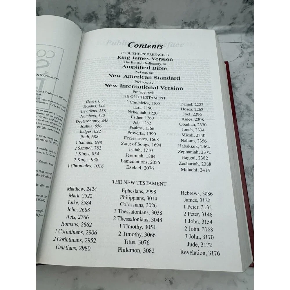 *Comparative Study Bible NIV Amplified Updated KJV NASB